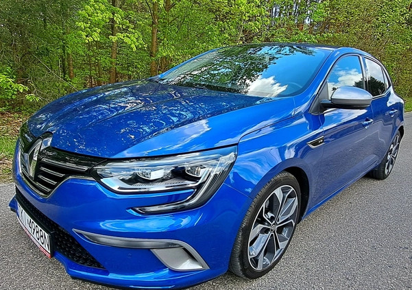 Renault Megane cena 66600 przebieg: 38000, rok produkcji 2018 z Kielce małe 742